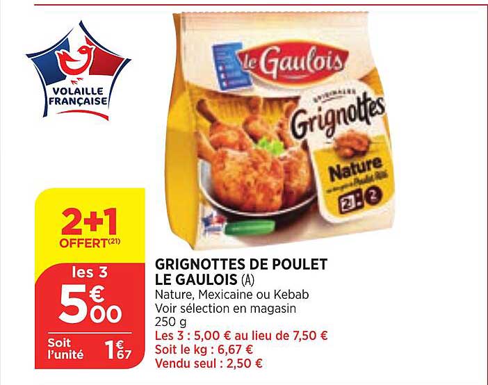 Grignottes De Poulet Le Gaulois