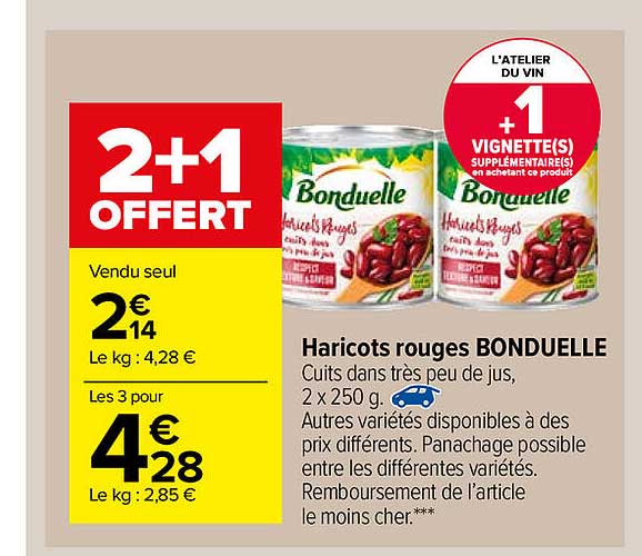 Haricots Rouges Bonduelle