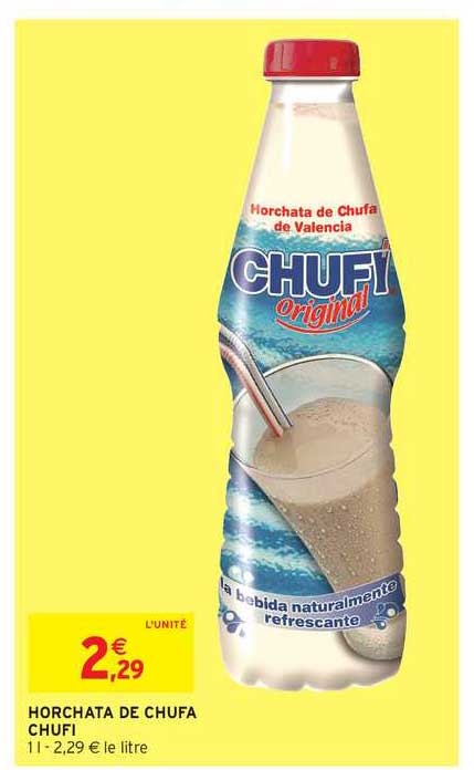 Horchata De Chufa Chufi