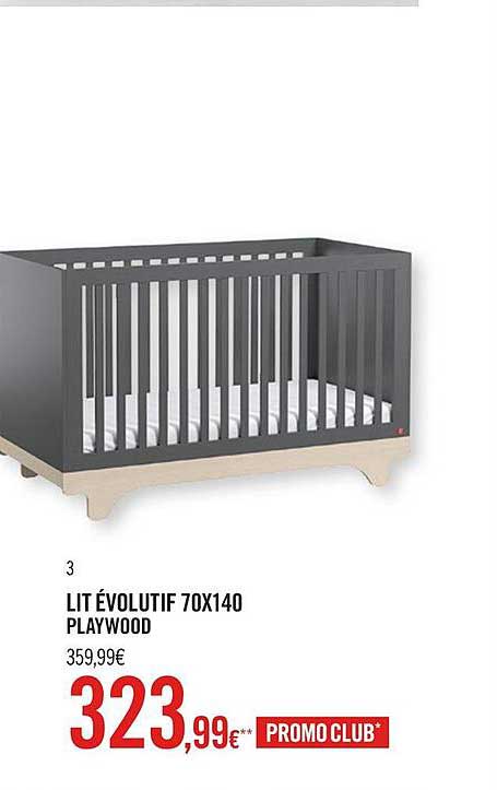 lit evolutif 70x140 playwood