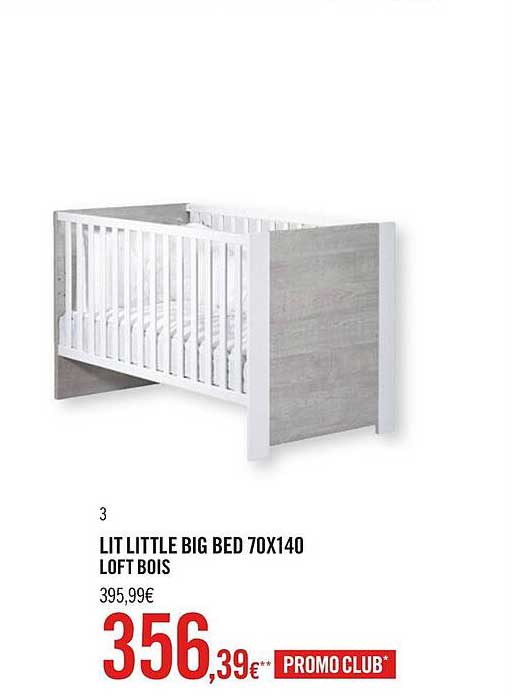 lit little big bed 70x140 loft bois