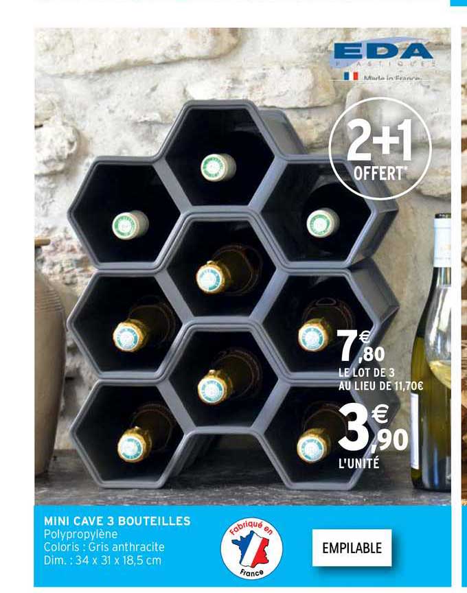 Mini Cave 3 Bouteilles