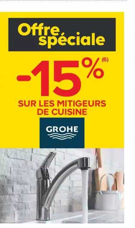 mitigeurs de cuisine grohe