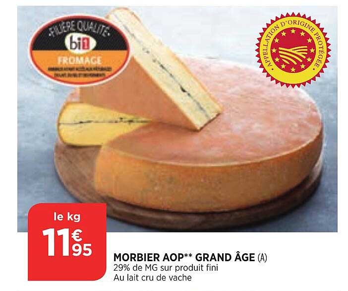 Morbier Aop Grand âge