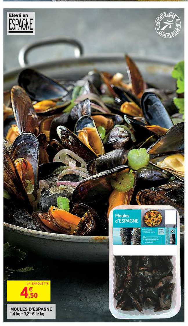 Moules D'espagne