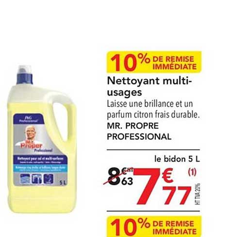 nettoyant multi-usages mr. propre professional