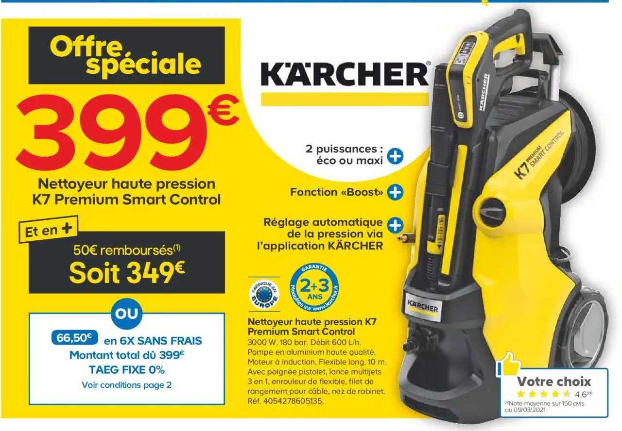 Nettoyeur Haute Pression K7 Premium Smart Control Kärcher