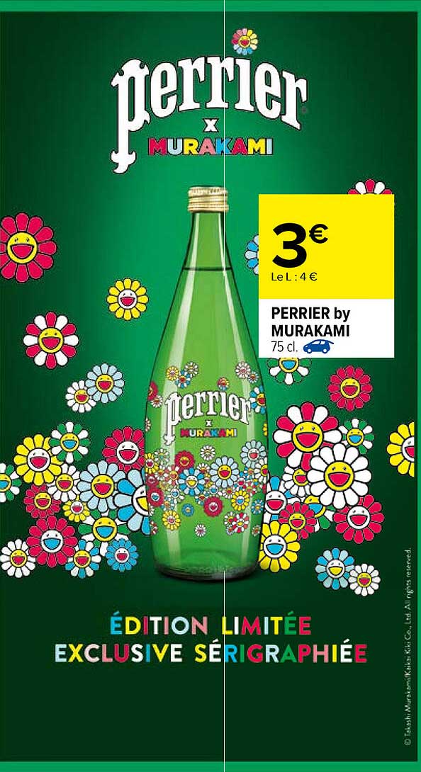 perrier by murakami