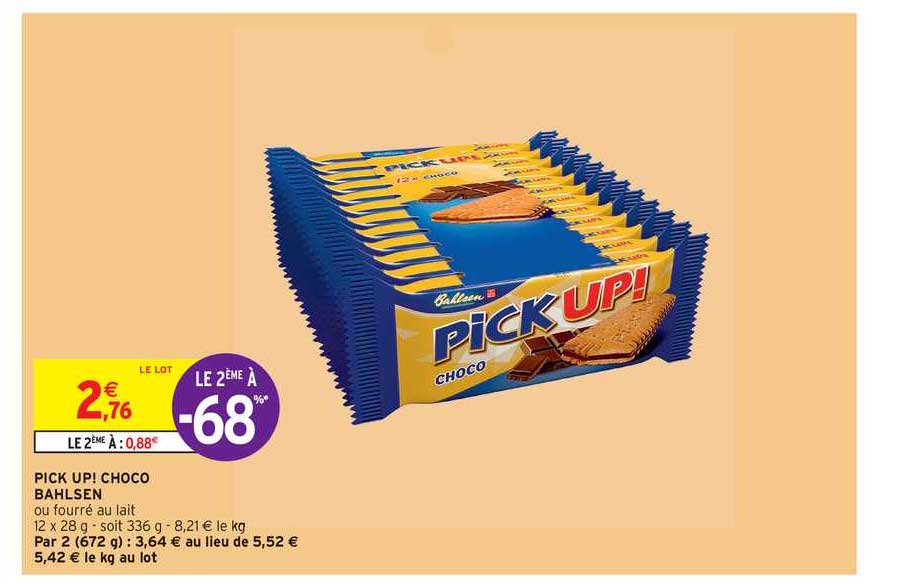 pick up! choco bahlsen