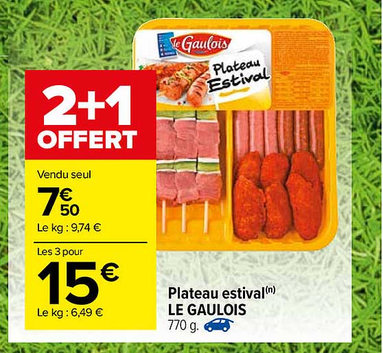 Plateau Estival Le Gaulois