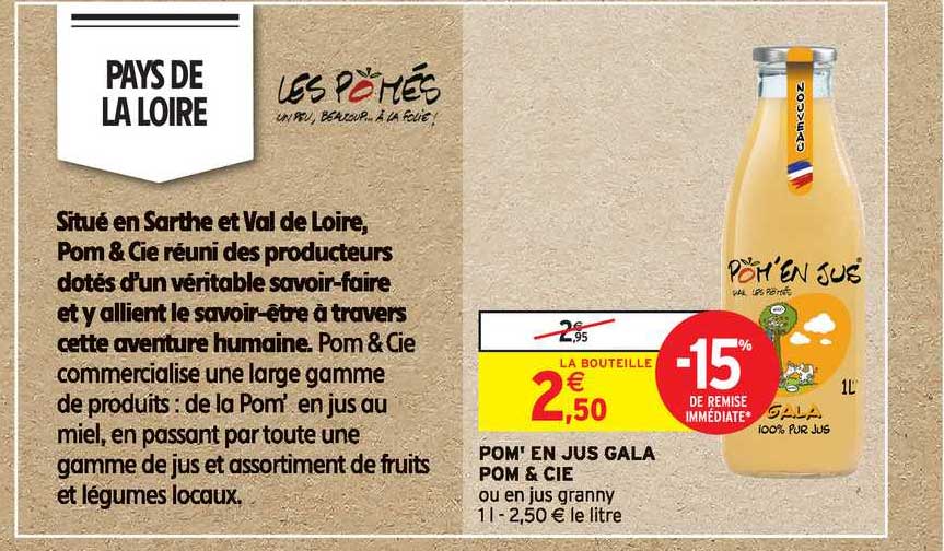 pom'en jus gala pom & cie