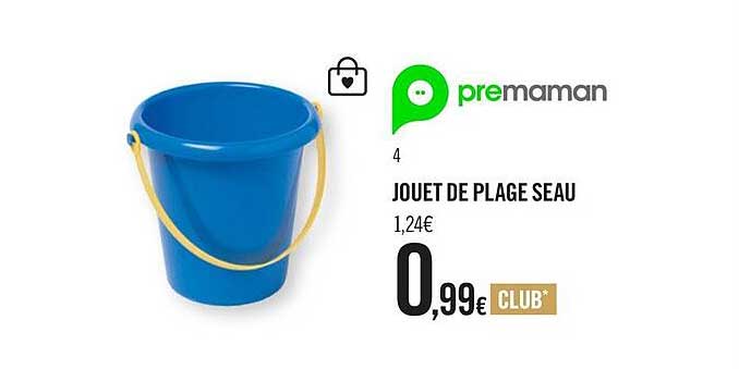 premaman jouet de plage seau