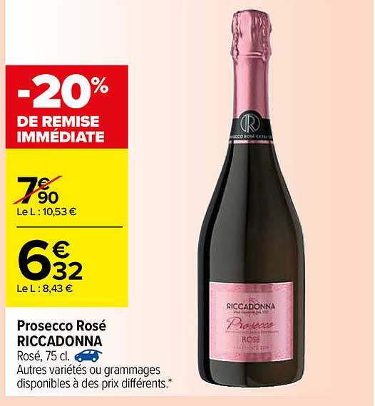 Prosecco Rose Riccadonna