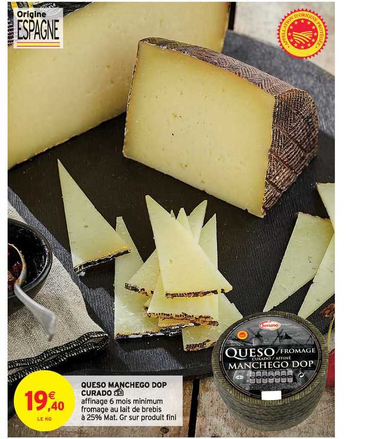 queso manchego dop curado