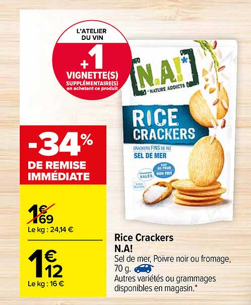 rice crackers n.a!