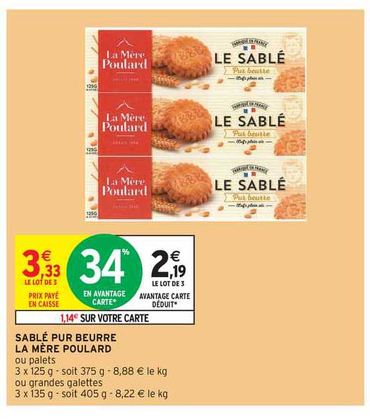 sable pur beurre la mere poulard