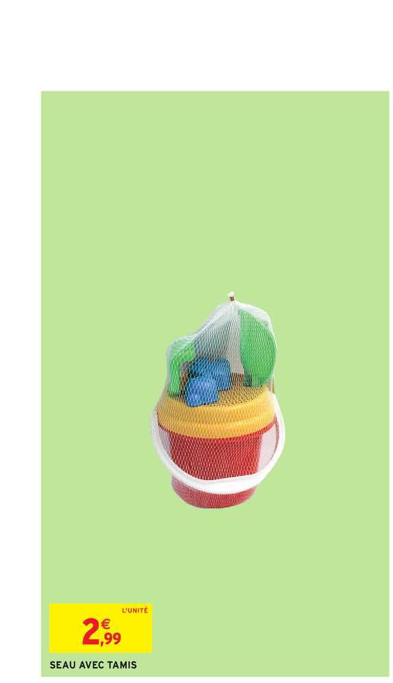 Seau Avec Tamis