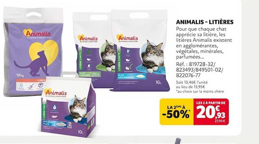 animalis - litières