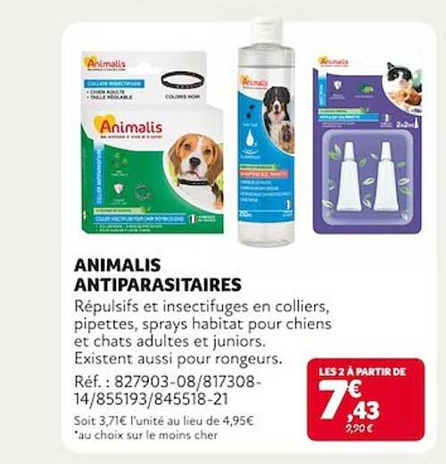 animalis antiparasitaires