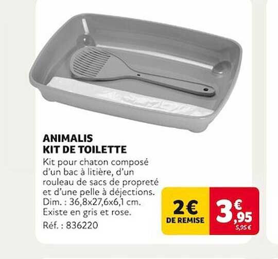 Animalis Kit De Toilette