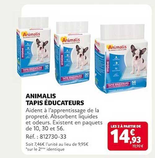animalis tapis éducateurs