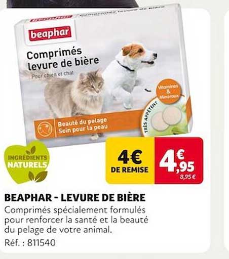 beaphar - levure de bière