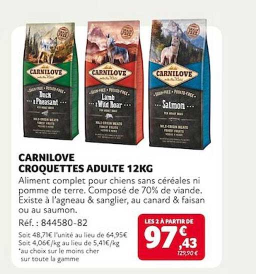 Carnilove Croquettes Adulte