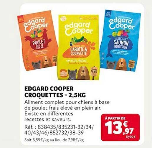 edgard cooper croquettes