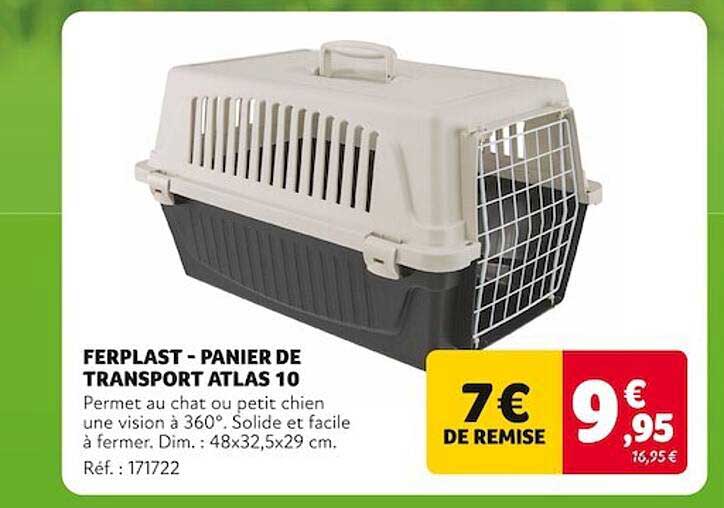 ferplast - panier de transport atlas 10