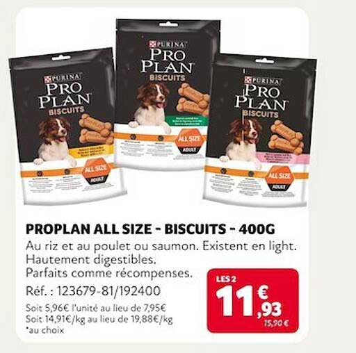 proplan all size - biscuits