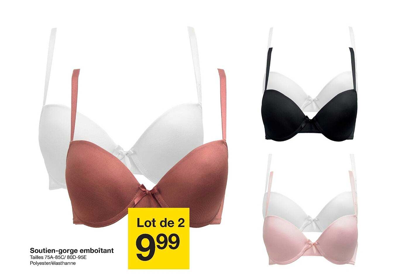 soutien-gorge emboîtant