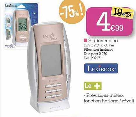Station Météo Lexibook
