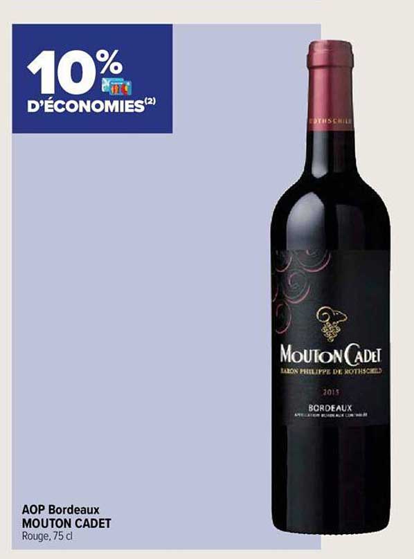 aop bordeaux mouton cadet