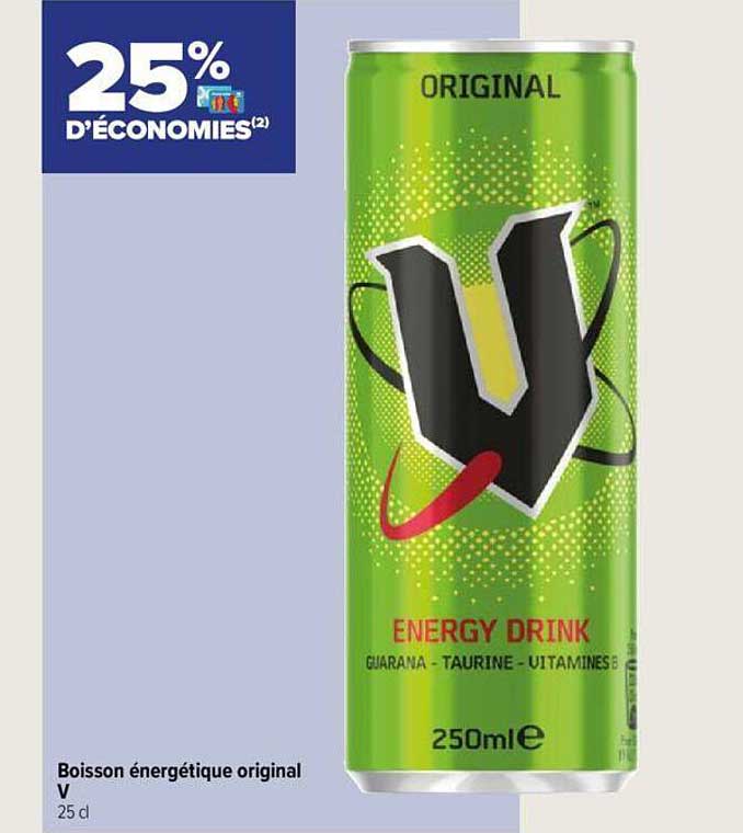 boisson énergétique original v