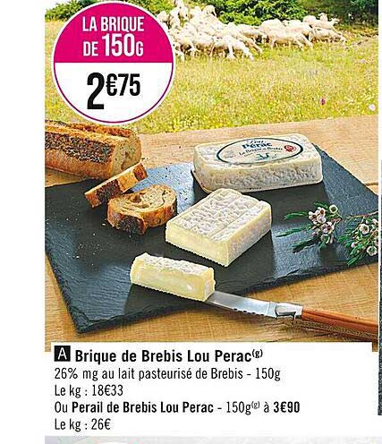 Brique De Brebis Lou Pérac