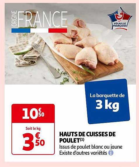 Hauts De Cuisses De Poulet