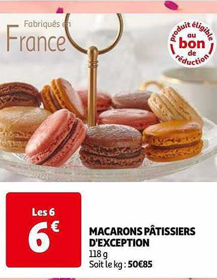 macarons pâtissiers d'exception