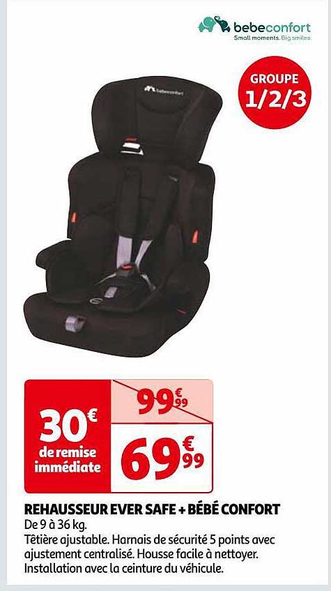 rehausseur ever safe+ bébé confort