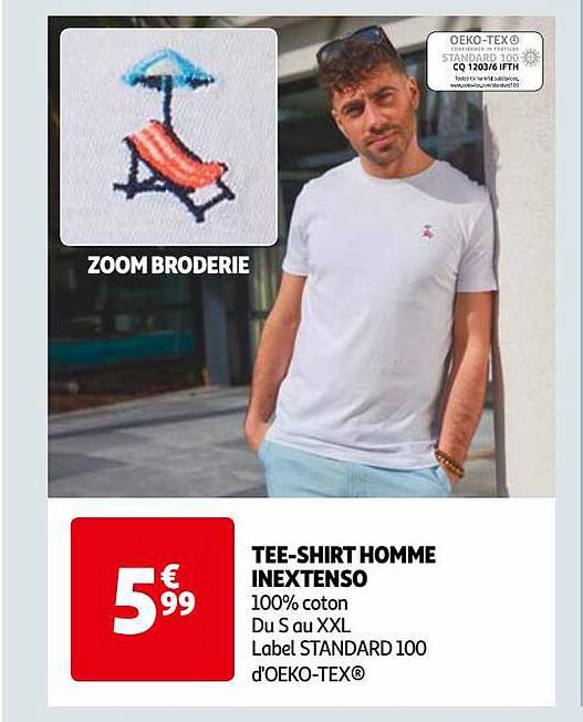 tee-shirt homme inextenso