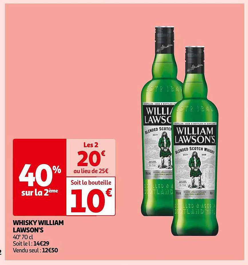 whisky william lawson's