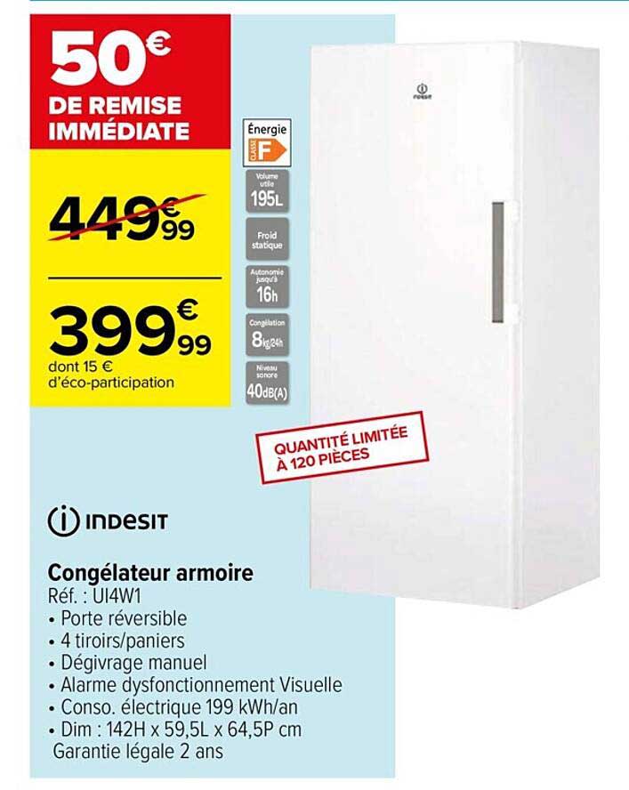 Congélateur Armoire Indesit