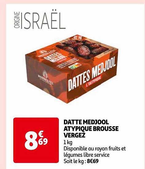 datte medjool atypique brousse vergez
