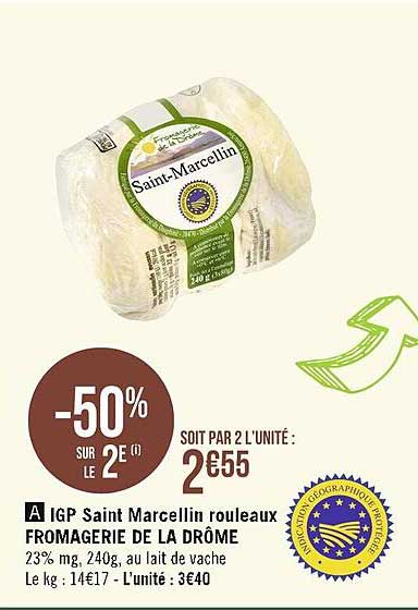 igp saint marcellin rouleaux fromagerie de la drôme