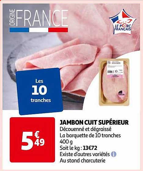 Jambon Cuit Supérieur
