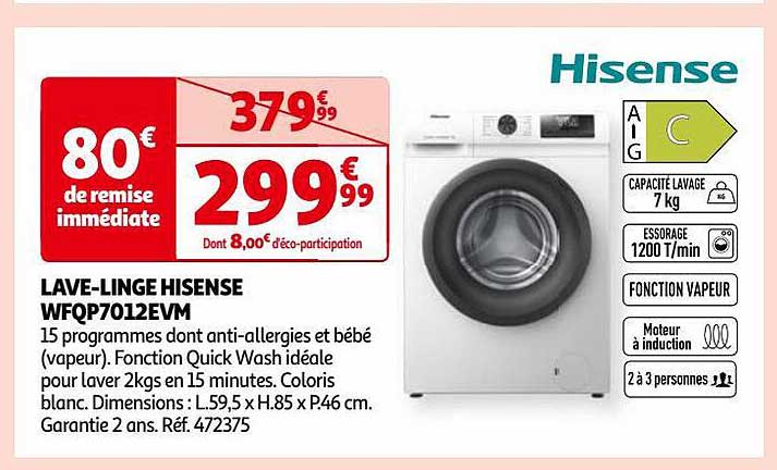 lave-linge hisense