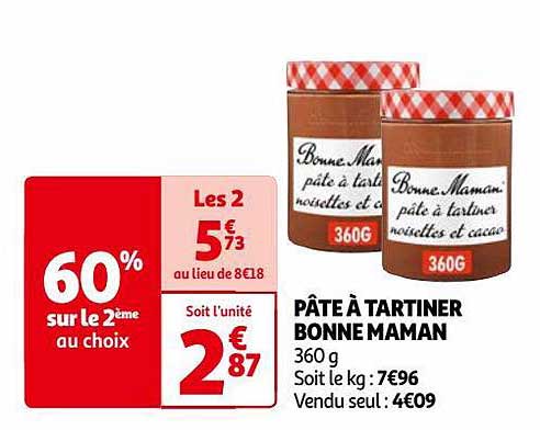 Pâte à Tartiner Bonne Maman