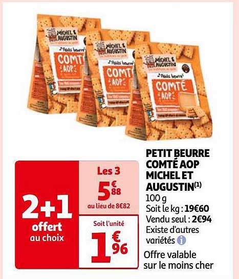 Petit Beurre Comté Aop Michel Et Augustin