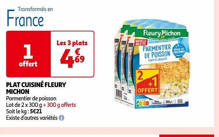 plat cuisiné fleury michon