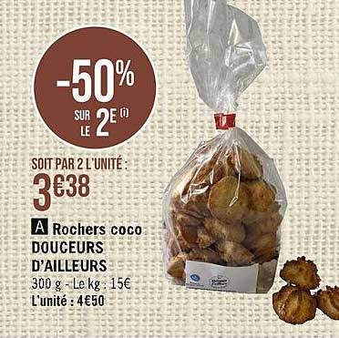 rochers coco douceurs d'ailleurs