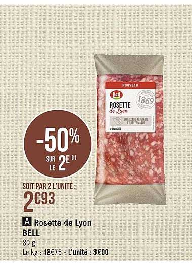 Rosette De Lyon Bell